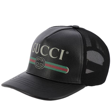 cappello uomo gucci nero